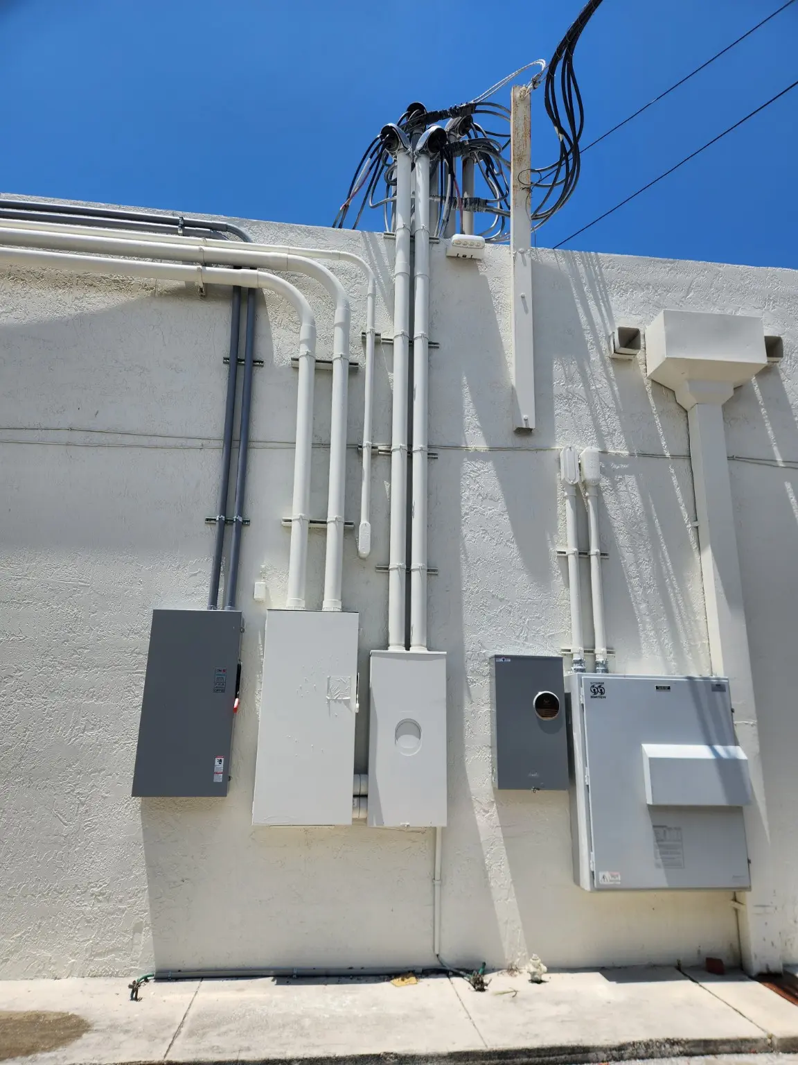 INFINITI electrical renovation project in Boynton Beach, FL